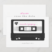 Perfekte Mischung Save-the-Date Save The Date (Vorne/Hinten)