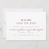 Perfekte Mischung Save-the-Date Save The Date (Rückseite)