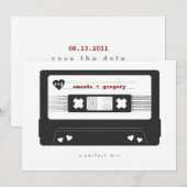 Perfekte Mischung Save-the-Date Save The Date (Vorne/Hinten)