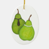 Perfekte Paar-Verzierung Keramikornament (Vorne)