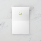 Perfekte Paare danken Ihnen zu kardieren Dankeskarte (Innenseite)