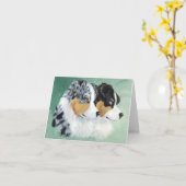 Perfekte Paare Karte (Gelbe Blume)