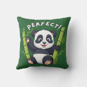Perfekte! , Panda Kissen (Rückseite)