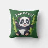 Perfekte! , Panda Kissen (Vorderseite)