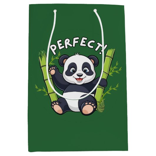 Perfekte! , Panda Mittlere Geschenktüte (Vorderseite)
