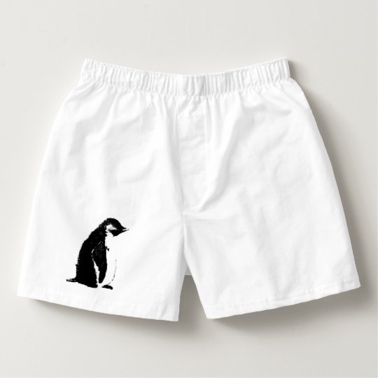 Perfekte Pinguin-Boxer Herren-Boxershorts | Zazzle.de