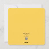 Perfekte Piss Pun Grußkarte Feiertagskarte (Rückseite)