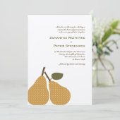 Perfekte Piss Whimsical Wedding Einladungskarte Einladung (Stehend Vorderseite)