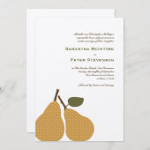 Perfekte Piss Whimsical Wedding Einladungskarte Einladung (Vorne/Hinten)