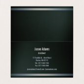 Perfekte Projekte des Architekten-| | beruflich Visitenkarten (Innenseite Aufgefaltet)