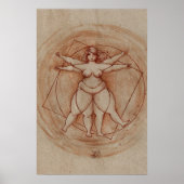 Perfekte Proportion Poster (Vorne)