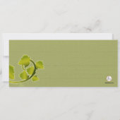 Perfekte Pumpkin-Einladung Einladung (Rückseite)