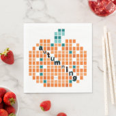 Perfekte Pumpkins = Autumning Serviette (Beispiel)