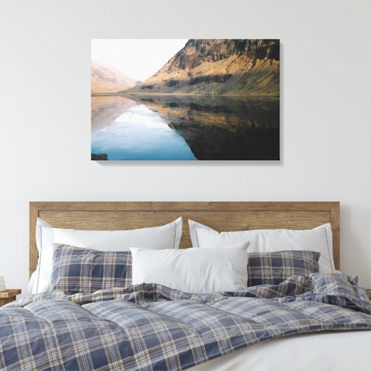 Perfekte Reflektionen Leinwanddruck (Insitu (Schlafzimmer))