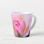 Perfekte rosa englische Rose Milchtasse (Rechte Ecke)