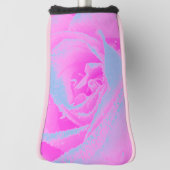 Perfekte Rose für Hot Pink und Light Blue Golf Headcover (Rotieren 90)
