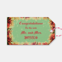 Perfekte Rose - Geschenktafeln für Hochzeiten