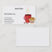 Perfekte Schalen-Visitenkarte Visitenkarte (Vorne/Hinten)