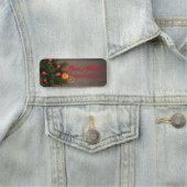 Perfekte schöne Weihnachten Namensschild (Beispiel)