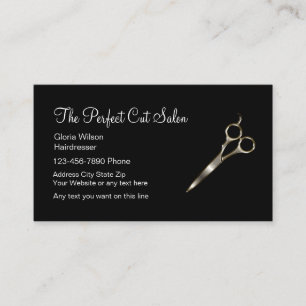 Perfekte Schönheits-Salon-Visitenkarten Visitenkarte