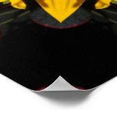 Perfekte Sonnenblume Poster (Ecke)