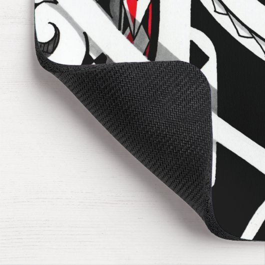 Perfekte Stammes- polynesische/Maori- Mousepad (Ecke)