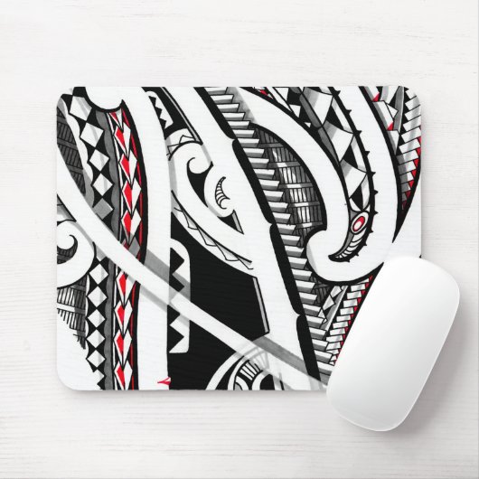 Perfekte Stammes- polynesische/Maori- Mousepad (Mit Mouse)