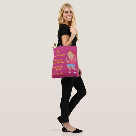 Perfekte Tasche - JoJo (magentarot) (Am Model)
