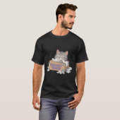 Perfekte Taschentuchbox-Katze T-Shirt (Vorne ganz)