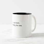 Perfekte Tasse für den Chef/ die Chefin des eigene (VorderseiteRechts)