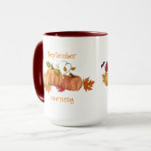 perfekte Tasse mit Kaffee (Vorderseite Links)