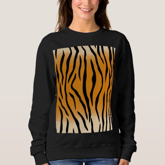 Perfekte Tiger Streifen Sweatshirt (Vorderseite)