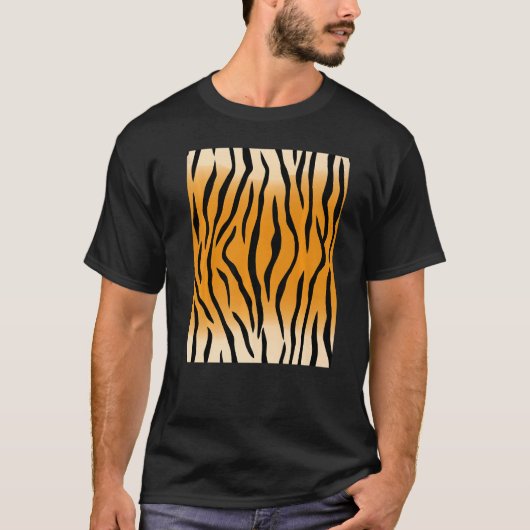 Perfekte Tiger Streifen T-Shirt (Vorderseite)