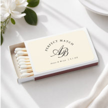 Perfekte Übereinstimmung! Elegantes Monogramm Elfe