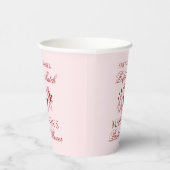 Perfekte Übereinstimmung Matchbox-Junggesellinnena Pappbecher (Rechts)