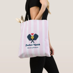Perfekte Übereinstimmung Preppy Pickleball Brautpa Tasche