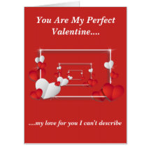 Perfekte Valentinkarte (Übergröße)
