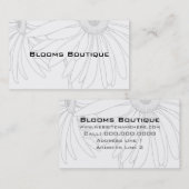 Perfekte Visitenkarten für Floristen Visitenkarte (Vorne/Hinten)