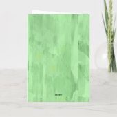 Perfekte Weihnachtsbaumkarte Dankeskarte (Rückseite)