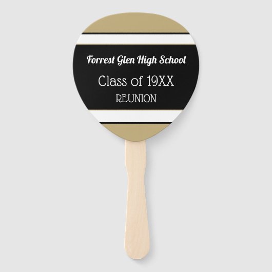 Perfekte! Wiedersehen-Handlüfter der Klasse Fächer (Vorderseite)