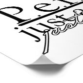 Perfekte Word Art Poster (Ecke)