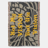 Perfekte Zukunftsvision für den Winter Decke (Vorderseite Vertikal)