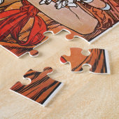 Perfekte Zyklen Alphonse Mucha Art Nouveau Puzzle (Seite)