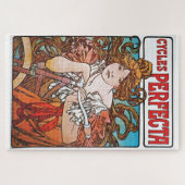 Perfekte Zyklen Alphonse Mucha Art Nouveau Puzzle (Horizontal)