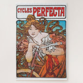 Perfekte Zyklen Alphonse Mucha Art Nouveau Puzzle (Vertikal)