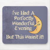 Perfekter Abend Mousepad (Vorne)