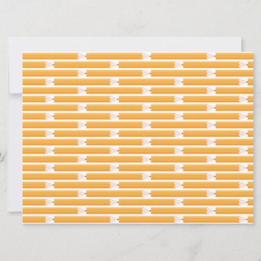 Perfekter Anwesenheits-Preis Einladung (Rückseite)