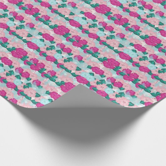 Perfekter, Cool rosa Geschmack Geschenkpapier (Ecke)