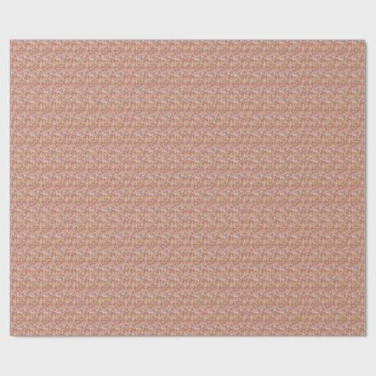 Perfekter, Cooler indischer Musterrahmen Geschenkpapier (Flach)