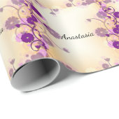 Perfekter, Cooler Lila Geschmack Geschenkpapier (Rolleneckpunkt)